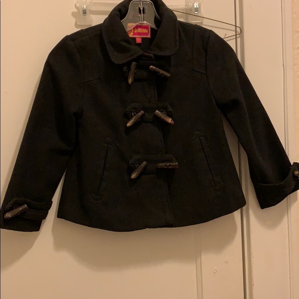 Dark Green girls coat
